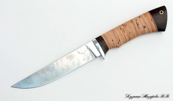 Knife Cardinal 2 D2 birch bark