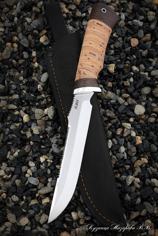 Нож Рыбак 2 ELMAX береста