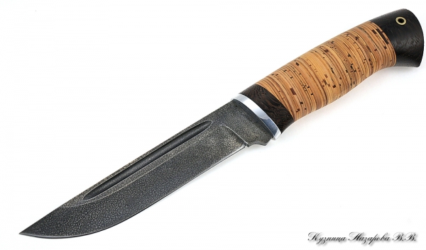 Knife Fighter HV-5 birch bark