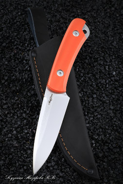 Нож №10 Х12МФ ЦМ G10 orange