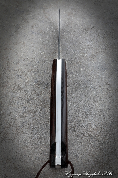 Нож складной Таежный сталь Х12МФ накладки венге