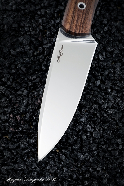 Нож №10 Х12МФ ЦМ (полные спуски) палисандр