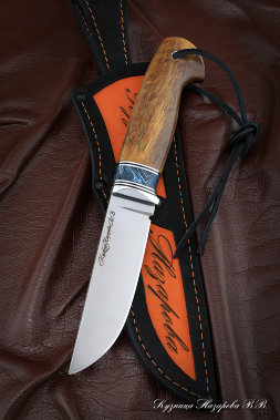 Golden Eagle knife 2 steel H12MF - satin handle Karelian birch acrylic