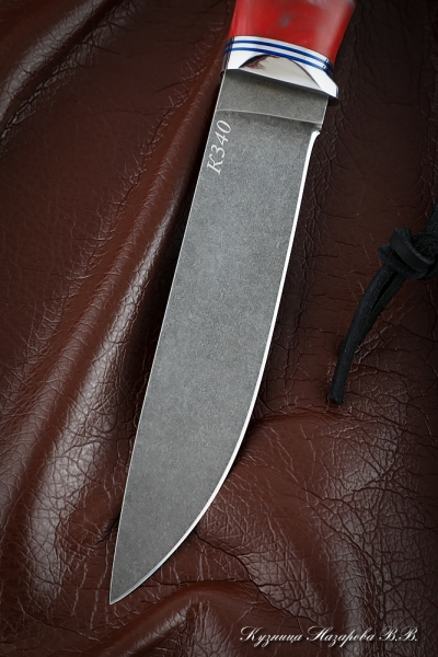 Нож Путник К340 рукоять карельская береза акрил