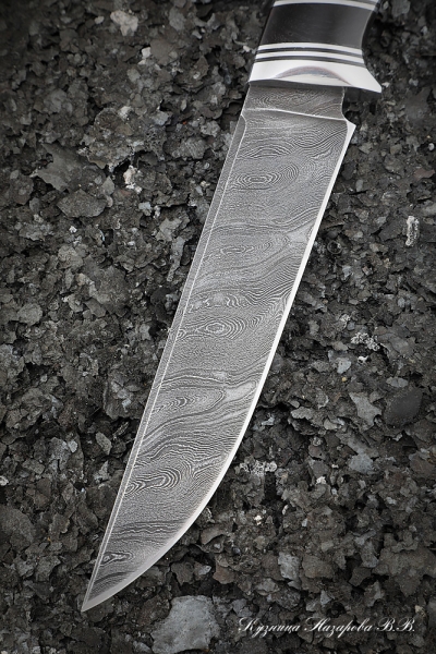 Knife Irbis-2 Damascus handle wenge