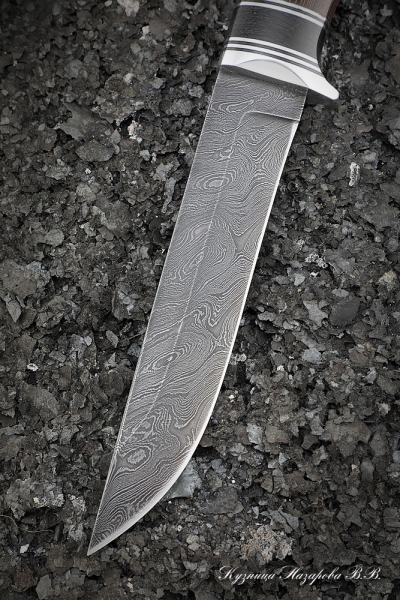 Knife Cardinal - 2 Damascus handle wenge