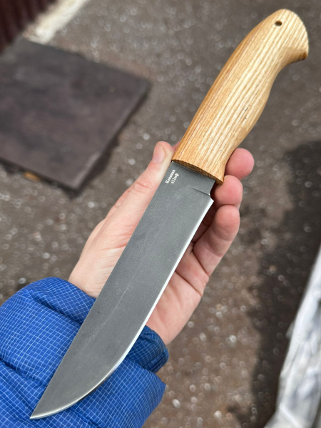 Нож "Засапожный"  из стали х12мф, рукоять ясень (распродажа)