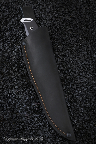 Нож №14 Х12МФ ЦМ черный граб