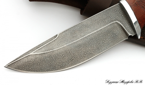 Cheetah knife: steel HV-5, bubinga handle auth.