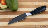 Knife Chef No. 1 steel H12MF handle acrylic black