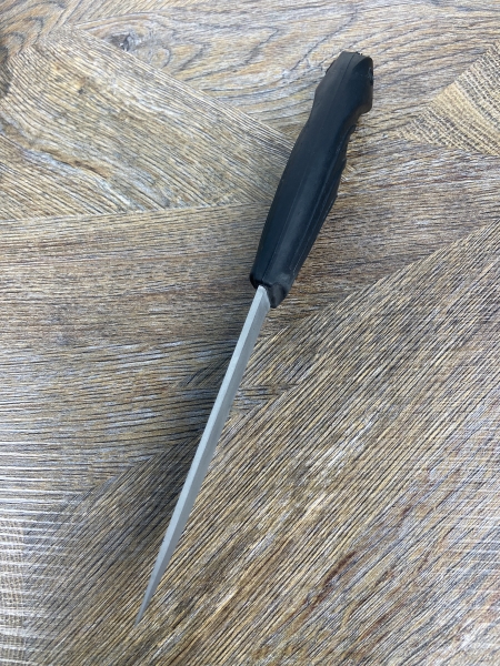 Нож Барс 2 сталь х12мф, рукоять резинопласт черный