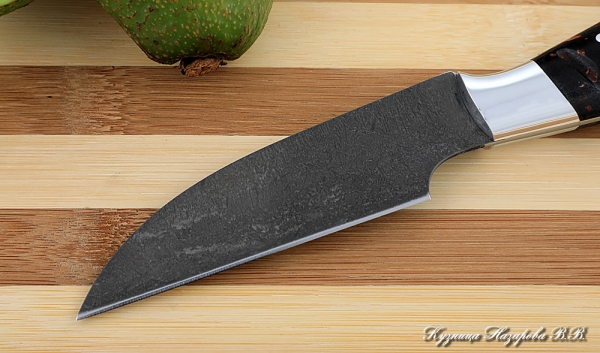 Knife Chef No. 1 steel H12MF handle acrylic brown