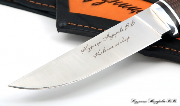 Нож Барс сталь Х12МФ-сатин рукоять венге