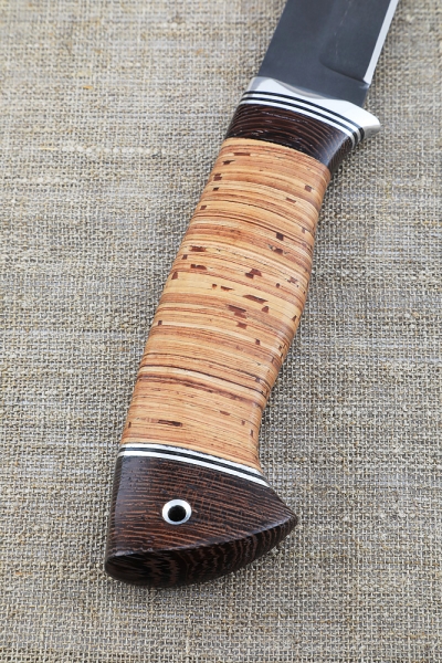 Cardinal knife-2 H12MF birch bark handle