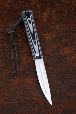 Folding knife Yakut steel H12MF lining G10 (NEW)