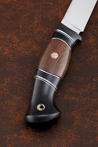 Нож Овод Elmax рукоять карбон венге черный граб (New)