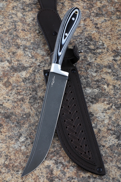 Uzbek all-metal knife H12MF mikarta (Coutellia) 