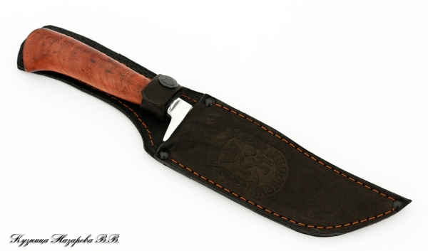Uzbek knife 95x18 bubinga