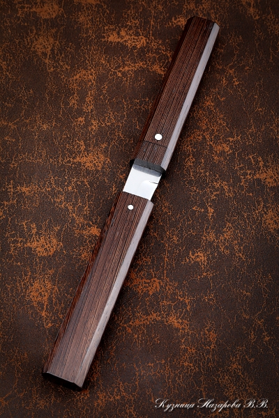 Нож Танто малый Elmax венге деревянные ножны