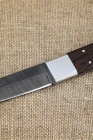 Knife Tanto Damascus all-metal wooden sheath