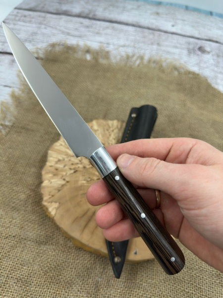 Шеф нож №2 цм сталь х12мф, накладки венге