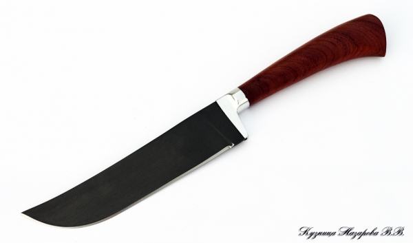 Uzbek knife X12MF bubinga