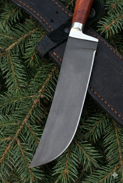 Uzbek knife X12MF bubinga