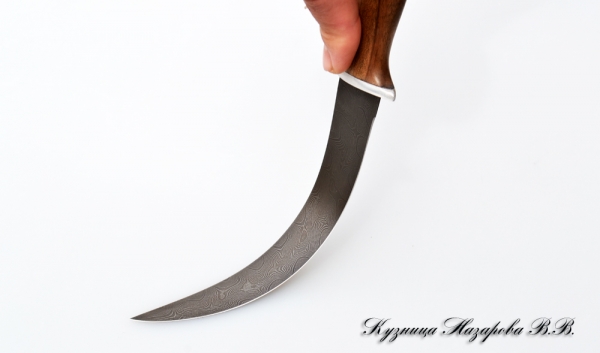 Knife Killer whale medium sirloin Damascus nut