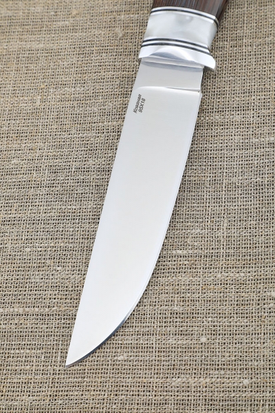 Knife Bars 95x18 handle acrylic white and wenge