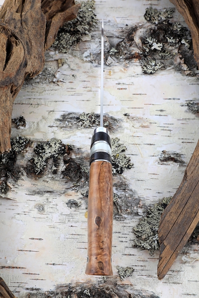 Нож Боец N690 карельская береза и акрил (Coutellia Зверобой)  