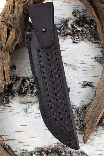 Нож Боец N690 карельская береза и акрил (Coutellia Зверобой)  