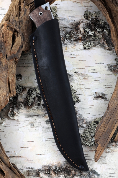 Knife Gadfly 2 H12MF all-metal Karelian birch brown (Coutellia) 