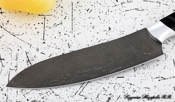Knife Chef No. 10 steel H12MF handle acrylic black