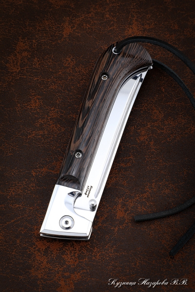 Нож складной Пчак большой сталь Х12МФ накладки венге