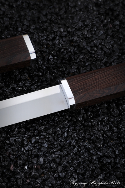 Нож Танто-2 95х18 венге деревянные ножны