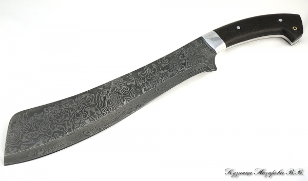 Machete Knife No. 5 Damascus wenge