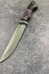 Нож Сапер 95Х18 — единственный экземпляр: карельская береза фиолетовая, черный граб