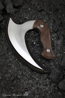 Oolong knife H12MF all-metal handle wenge