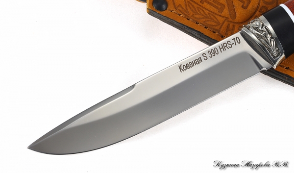Knife Skif S390 melchior black hornbeam paduk