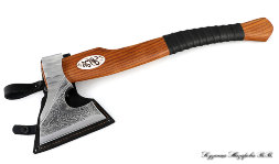 Axe-5 (cooking metals: carbon + HVG) with traces of forging, stone