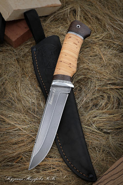Knife Boar P18 birch bark