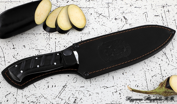 Knife Chef No. 11 steel H12MF handle acrylic black