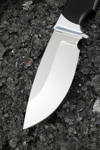 Knife Marine S390 handle black hornbeam