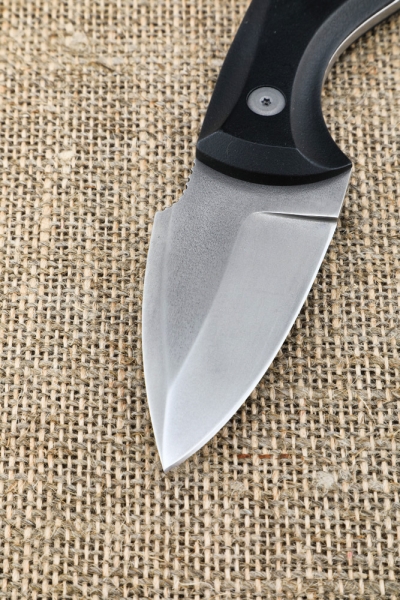 Нож Финт-2 Х12МФ акрил черный