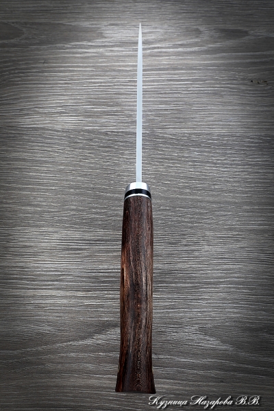 Golden Eagle knife 2 M390 stabilized Karelian birch brown