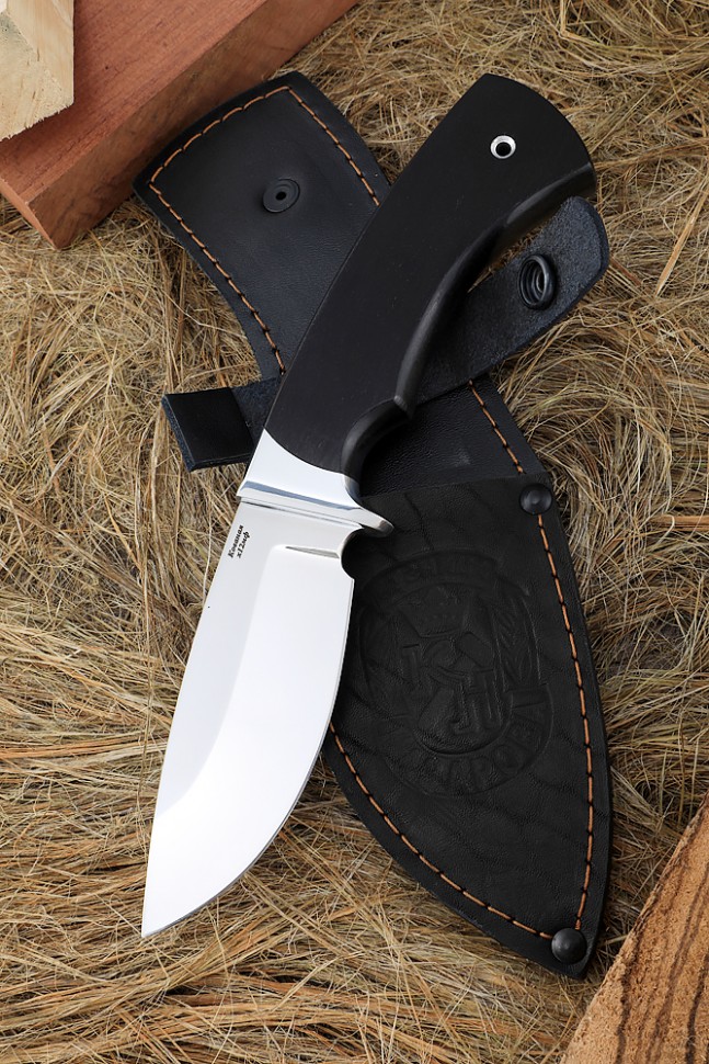 Knife Marine H12MF handle black hornbeam