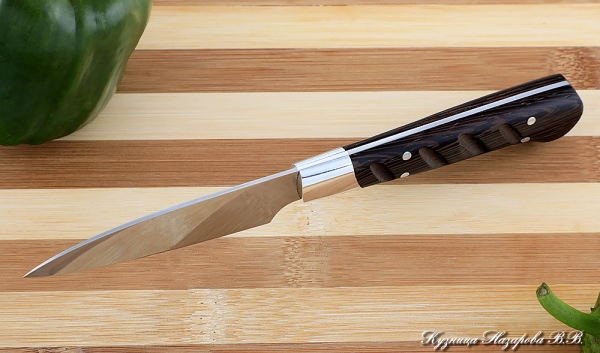 Chef vegetable knife steel 95h18 handle wenge