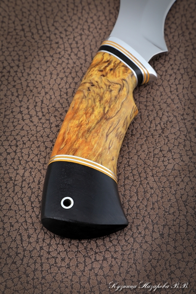 Knife Puma 2 H12MF Karelian birch amber black hornbeam