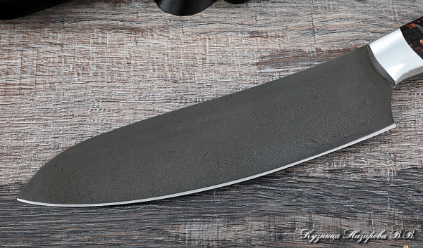Knife Chef No. 11 steel H12MF handle acrylic brown