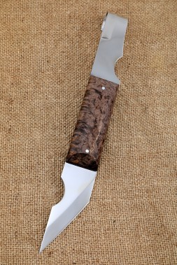 Knife for a real fisherman steel 95h18 CM Karelian birch